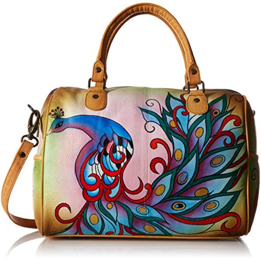 Anuschka Hand painted/signed leather purse